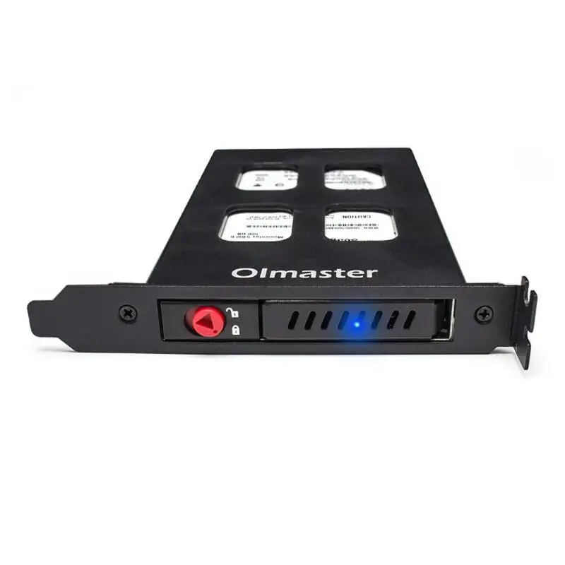 OImaster PCI слот жесткий диск мобильный стеллаж Внутренний 2,5 дюймов SATA HDD SSD корпус для 7,0/9,5 мм толщиной 2," SATA жесткий диск
