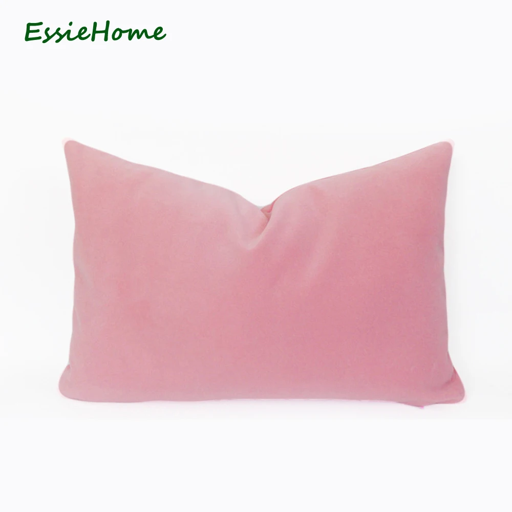 Роскошный Хлопковый матовый бархатный розовый чехол ESSIE HOME для малышей с