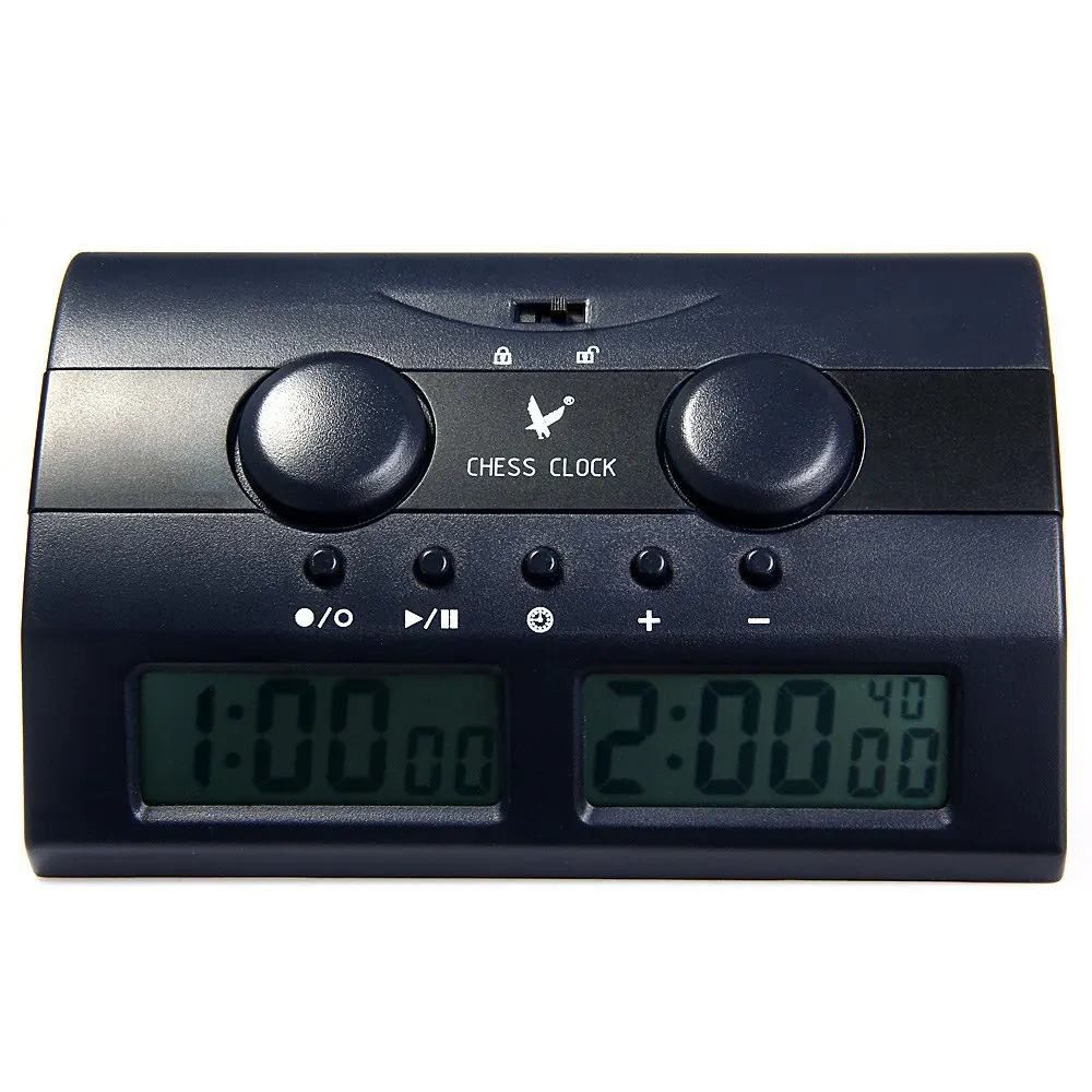 LEAP PQ9902C Digital Chess Clock I-go Count Up Down Timer for Game Competition | Спорт и развлечения
