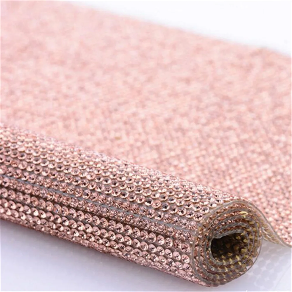 24*40 см персиковый цвет Кристалл Стразы отделка своими руками Искусство