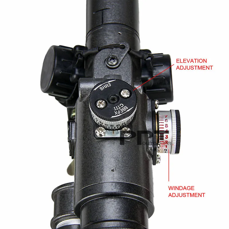 PPT Тактический 3-9x24 прицел SVD черный цвет для охоты стрельба PP1-0329