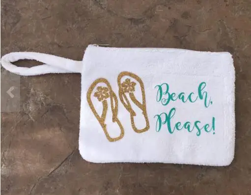 Пляжные косметички Aloha для подружки невесты сумки косметики уникальный подарок