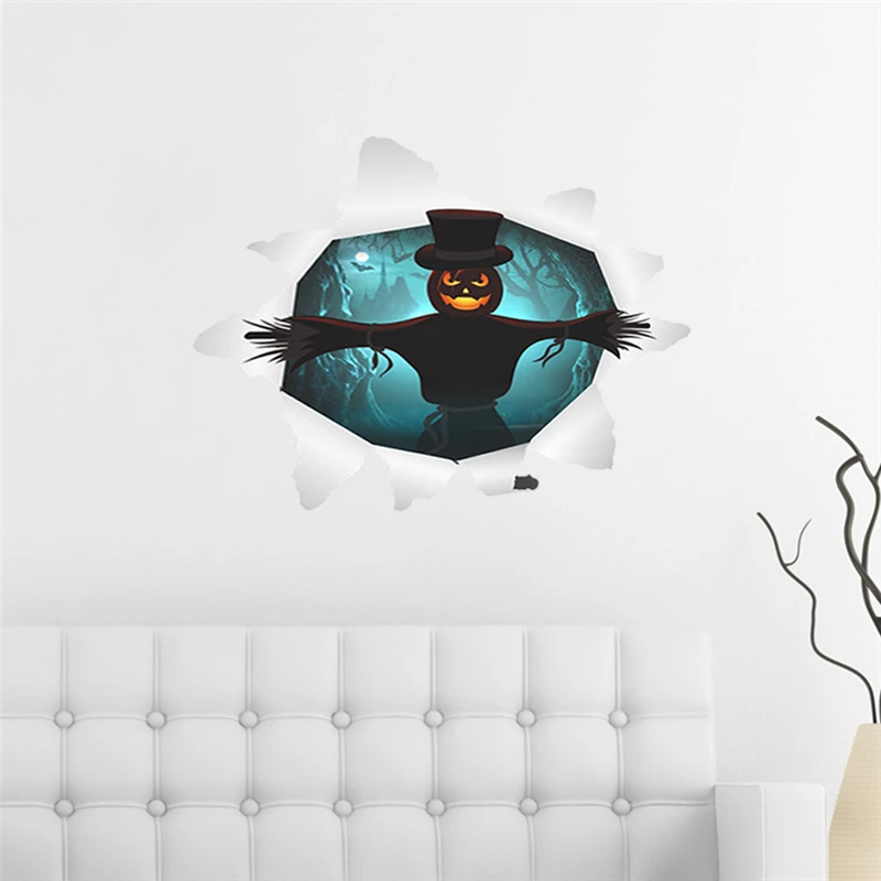 Мультяшные дизайнерские настенные Стикеры для детской комнаты 3D эффект через