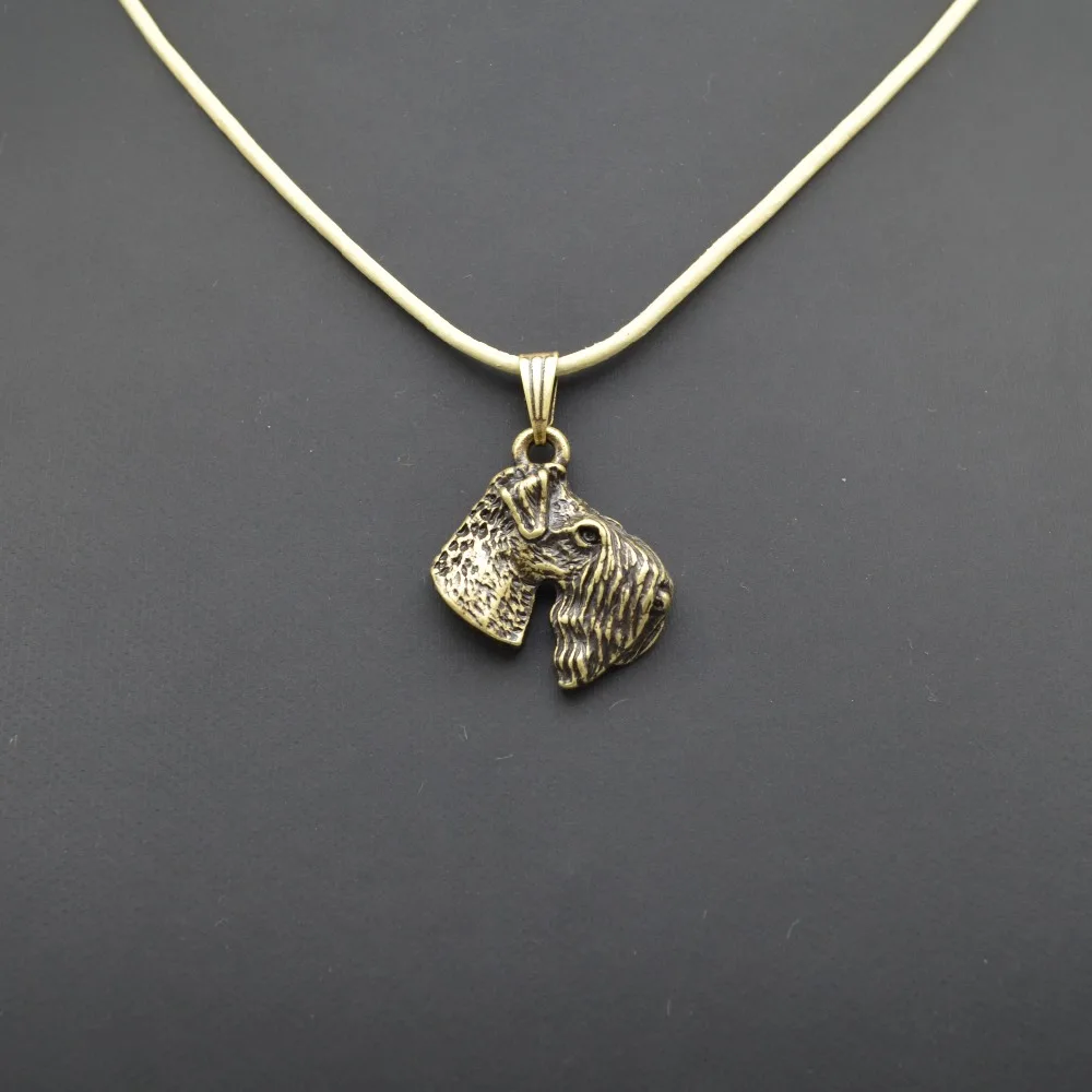 Модное милое винтажное женское ожерелье-чокер с 3d-изображением Керри синего