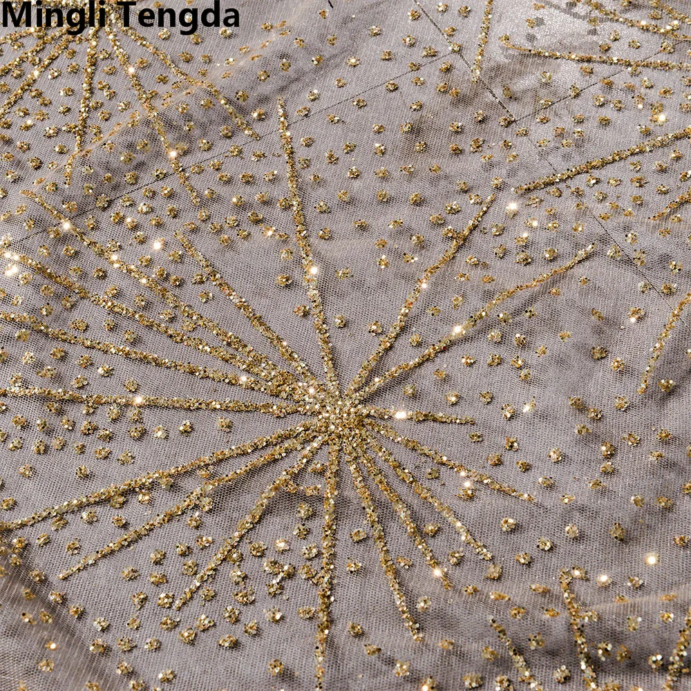 Mingli Tengda 3 5 м Соборная Фата один слой спрей золотые блестки свадебная фата