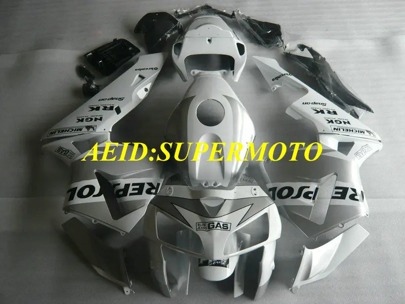 Набор обтекателей мотоцикла для HONDA CBR600RR F5 05 06CBR 600RR CBR 600 2005 2006 ABS Топ Белый Черный