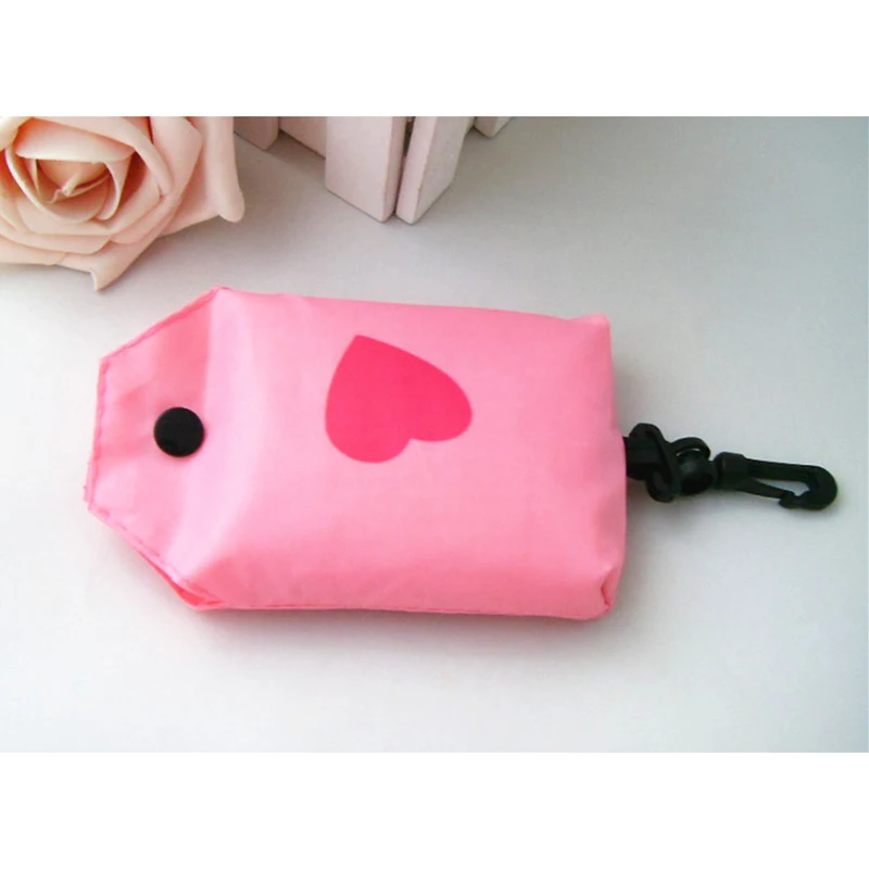 Продуктовая сумка складные полиэфирные многоразовые хозяйственные сумки