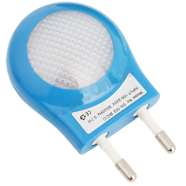 Портативный из светодиодов 0.7 Вт управления ночник авто-зонд детские спальни