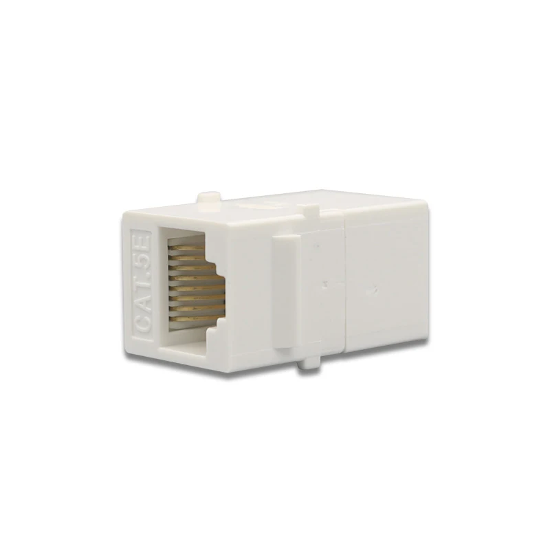 Keystone CAT5E RJ45 Женский к женскому модулю сетевой соединитель разъем Ethernet