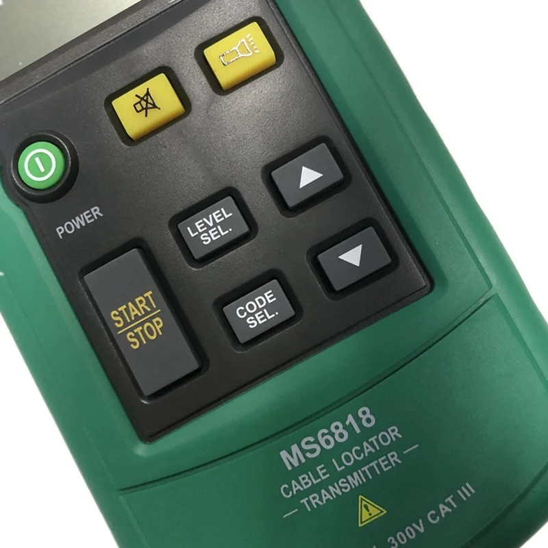Mastech Ms6818 Портативный Профессиональный провод кабель трекер труба локатор детектор тестер Линии Трекер напряжение 12~ 400 В
