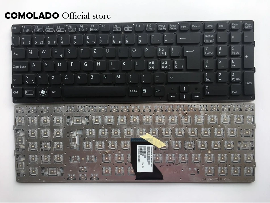 SW швейцарская клавиатура для серии SONY VPC CB CB17EC CB35EC CB36EC CB8EC CB8 CB35 PCG 71612T