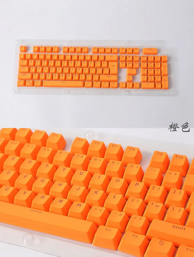 Русский/PBT английский Languag ключ крышка s Различные цвета выбор для Cherry MX механическая клавиатура Клавишные переключатели 104 клавиш