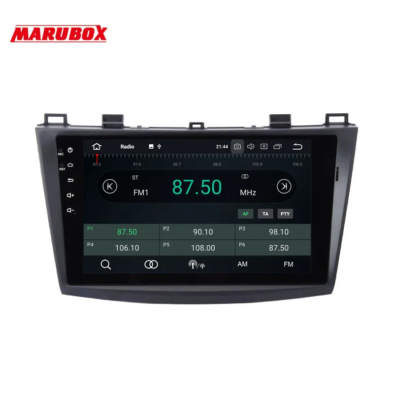 MARUBOX 2 Din Android 10 автомобильное радио для MAZDA 3 2010 2009 2013 9 &quotGPS Навигация стерео