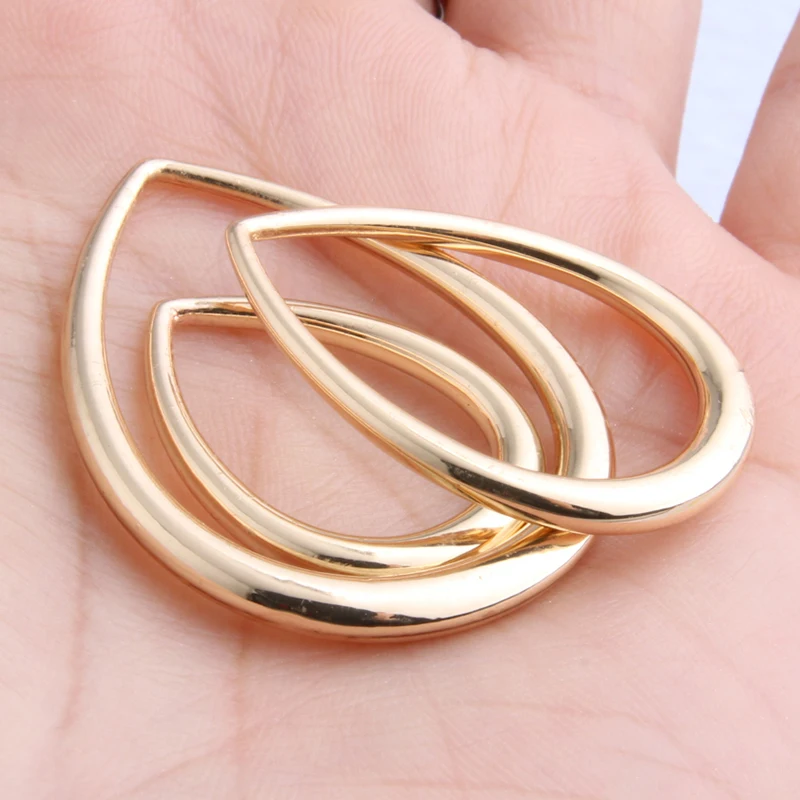 Большие серьги-подвески NeeFu WoFu в форме капли воды висячие серьги из цинкового