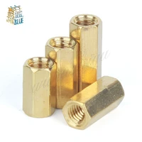 copper dual m4 nut brass female to female pcb hex hexagon pillar spacer standoff m46810121518202530354045505560