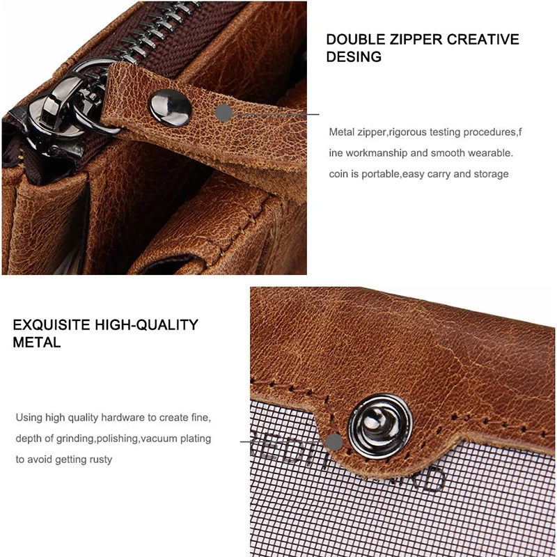 Подлинная Натуральной Кожи Мужчины Кошельки Короткие Кошелек Монета Небольшой