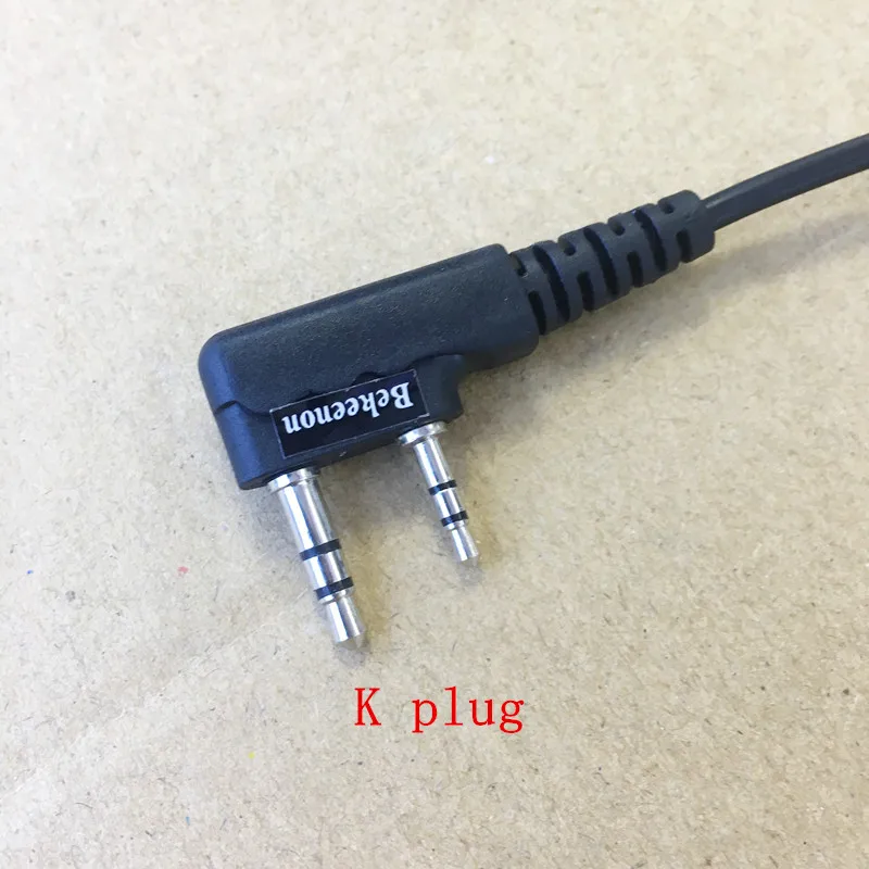 

Fashion over head MIC volume control K plug 2pins headphone for kenwood baofeng,wouxun,puxing quansheng tyt etc walkie talkie