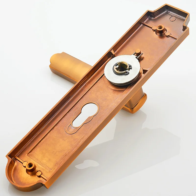 Europ дизайн интерьера комнатный замок полный набор ручка деревянной двери замки