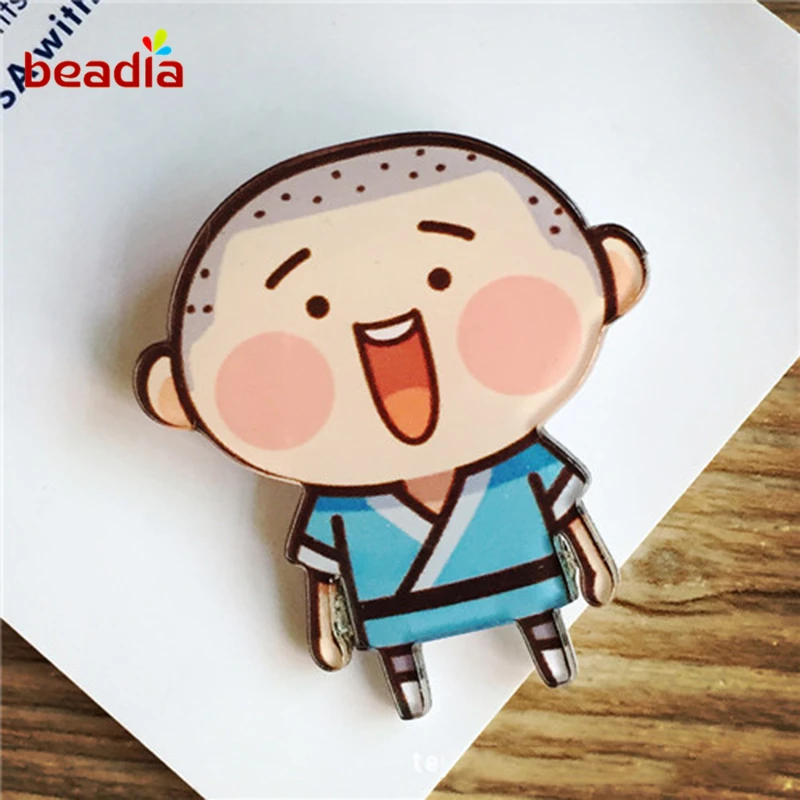 Модные кавайные акриловые значки с фруктами для одежды Значки украшения значок