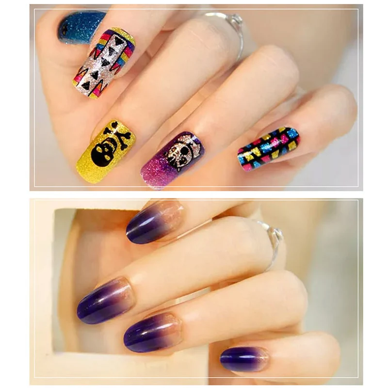 Корона Форма поли гель Жесткий палец для наращивания ногтей УФ светодиодный Желе