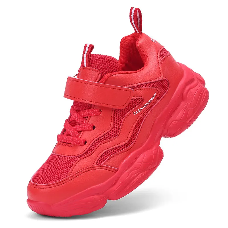 Детская спортивная обувь кроссовки для мальчиков и девочек сетчатые дышащие