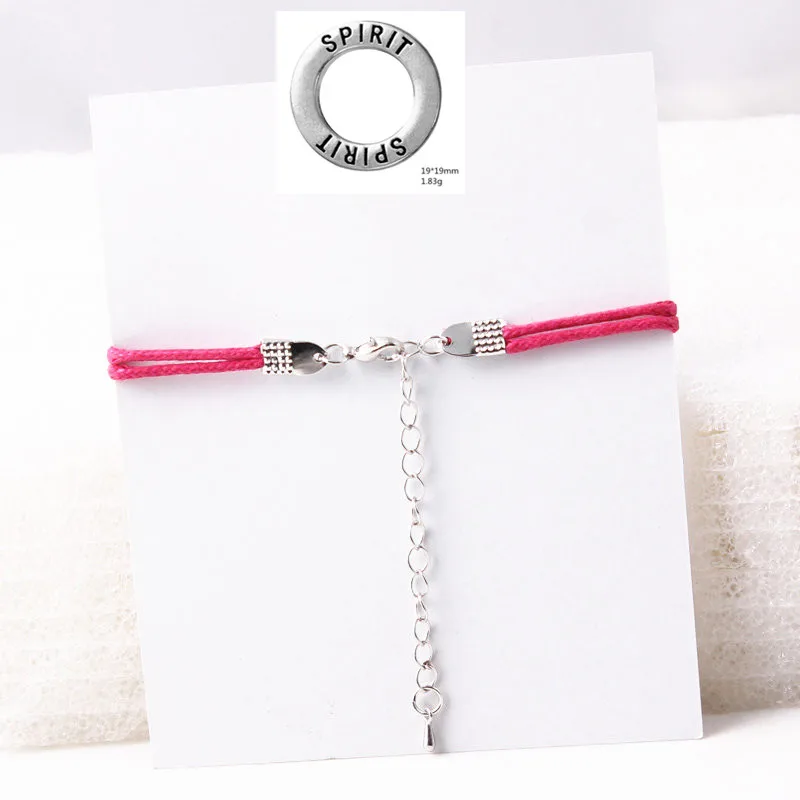 Spirit Charm браслет спортивный Wish карта для Sporter Регулируемый ювелирный подарок