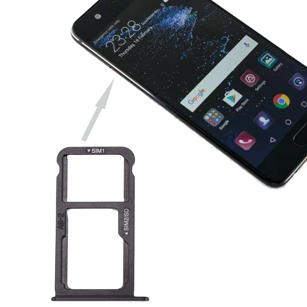 IPartsBuy новый лоток для sim карт Huawei P10 и SIM / Micro SD карт|Адаптеры карт| |