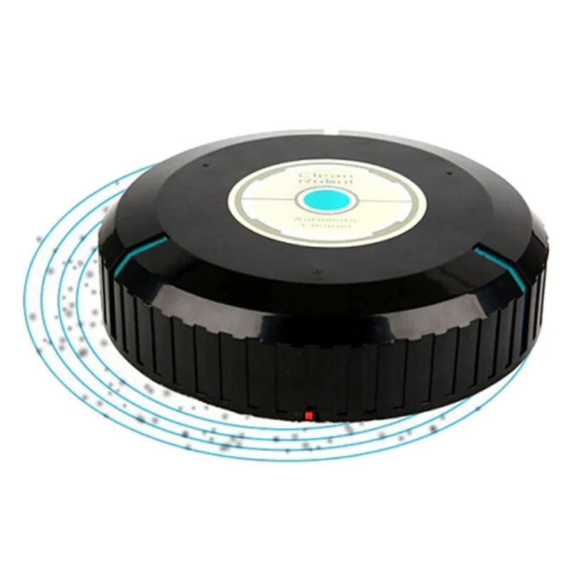 Умный мини робот пылесос автоматический всасывающий на батарейках портативный