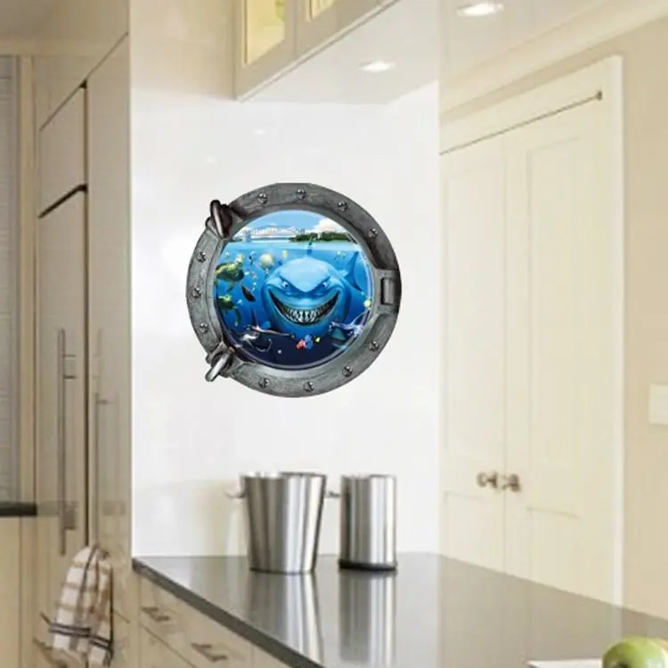 Подводная лодка В поисках Немо настенная подводная для детей|wall sticker|finding nemostickers
