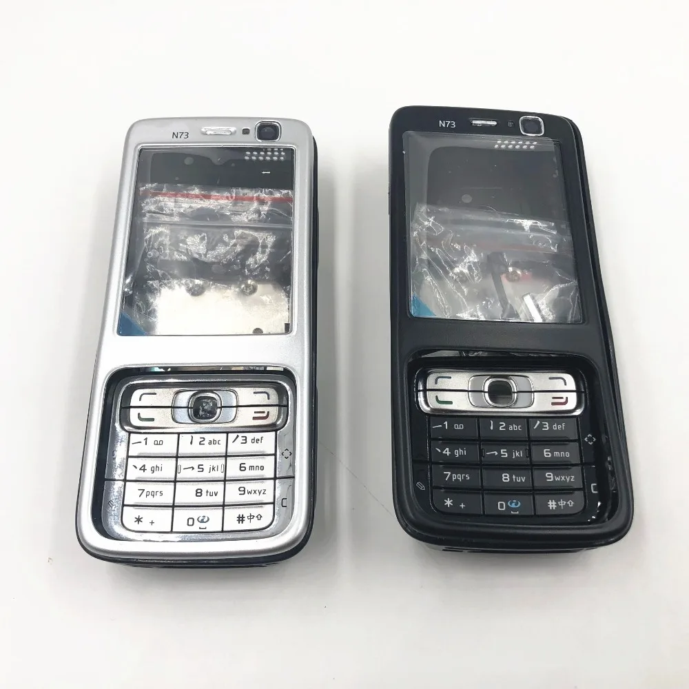 Передняя средняя рамка задняя крышка батарейный отсек для Nokia N73 полный корпус