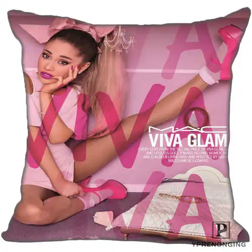 Для наращивания с лучшими продажами от Ariana_Grande(2)@ Подушка Чехол Спальня дома квадратная Наволочка на молнии(с одной стороны)#190404-01-57 - Цвет: Pillowcase