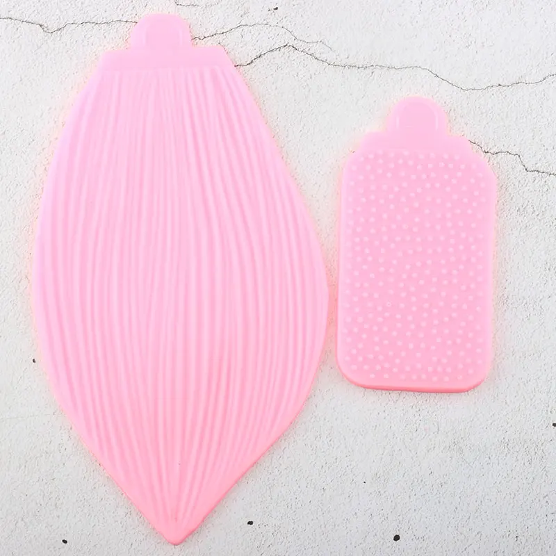 Силиконовая формочка в виде лепестков лилии и тюльпана цветов капкейков помадки