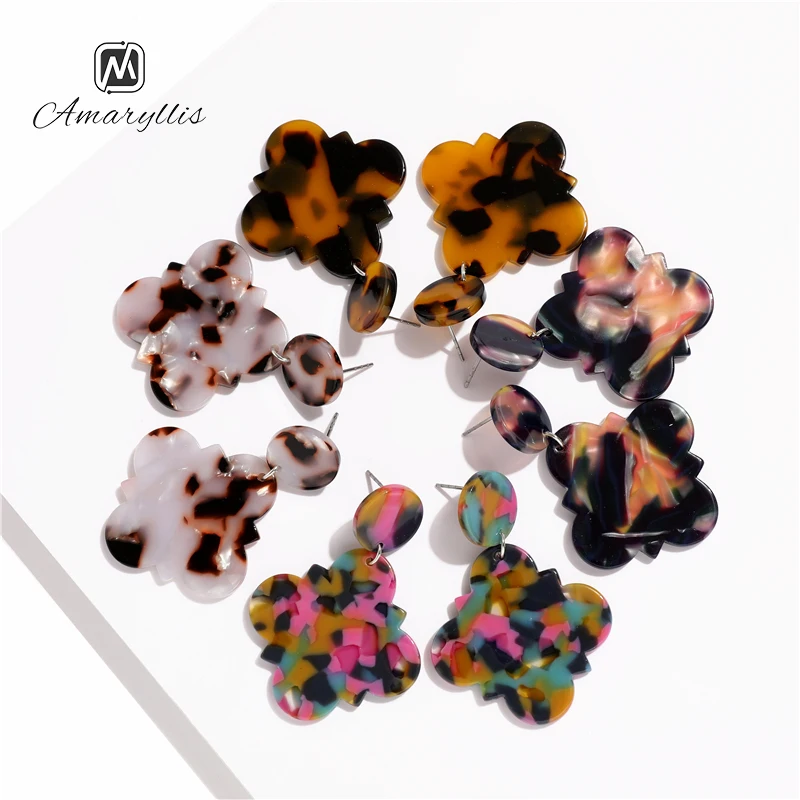 Женские серьги пусеты Amaiyllis с леопардовым принтом|Серьги-гвоздики| |