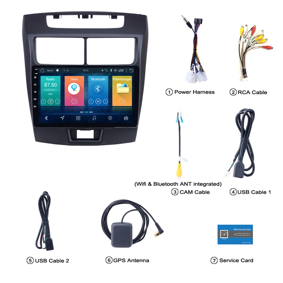 9 дюймовый 2.5D IPS HD мультисенсорный экран Android 8 1 2 Гб ОЗУ 32 ПЗУ NAVI для Toyota Avanza 2010-2016 с