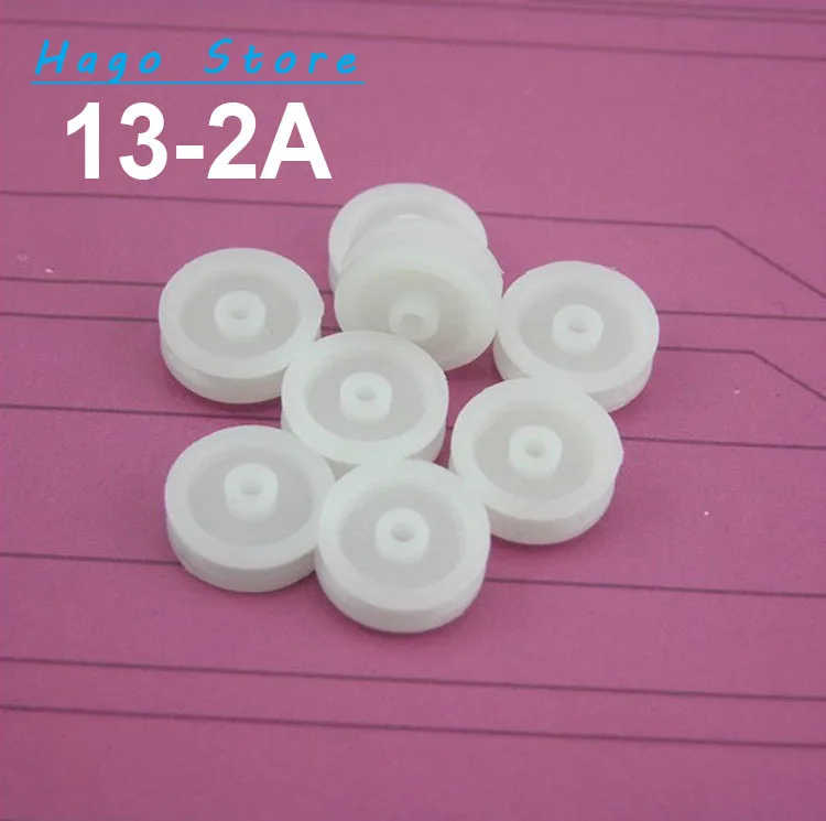 Новое поступление (100 шт./лот) Пластмассовая Шестерня шкива 132A ремешок diy