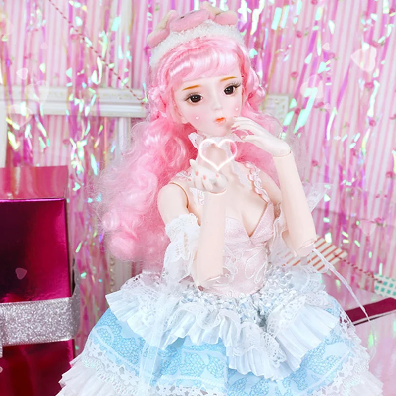 Кукла DBS 1/3 BJD сказочная милая кукла с сердцем на щеках механическое шарнирное