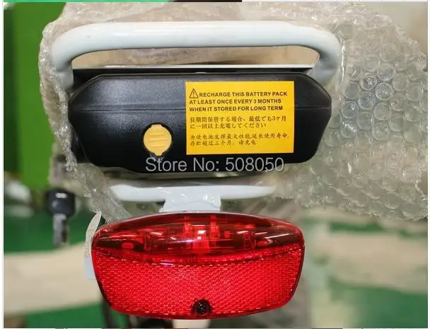 24v36v48v LED brakelight &amp taillight 2 in1 for electric bike scooter moped mtb conversion PARTS wuxing parts stop light | Спорт и