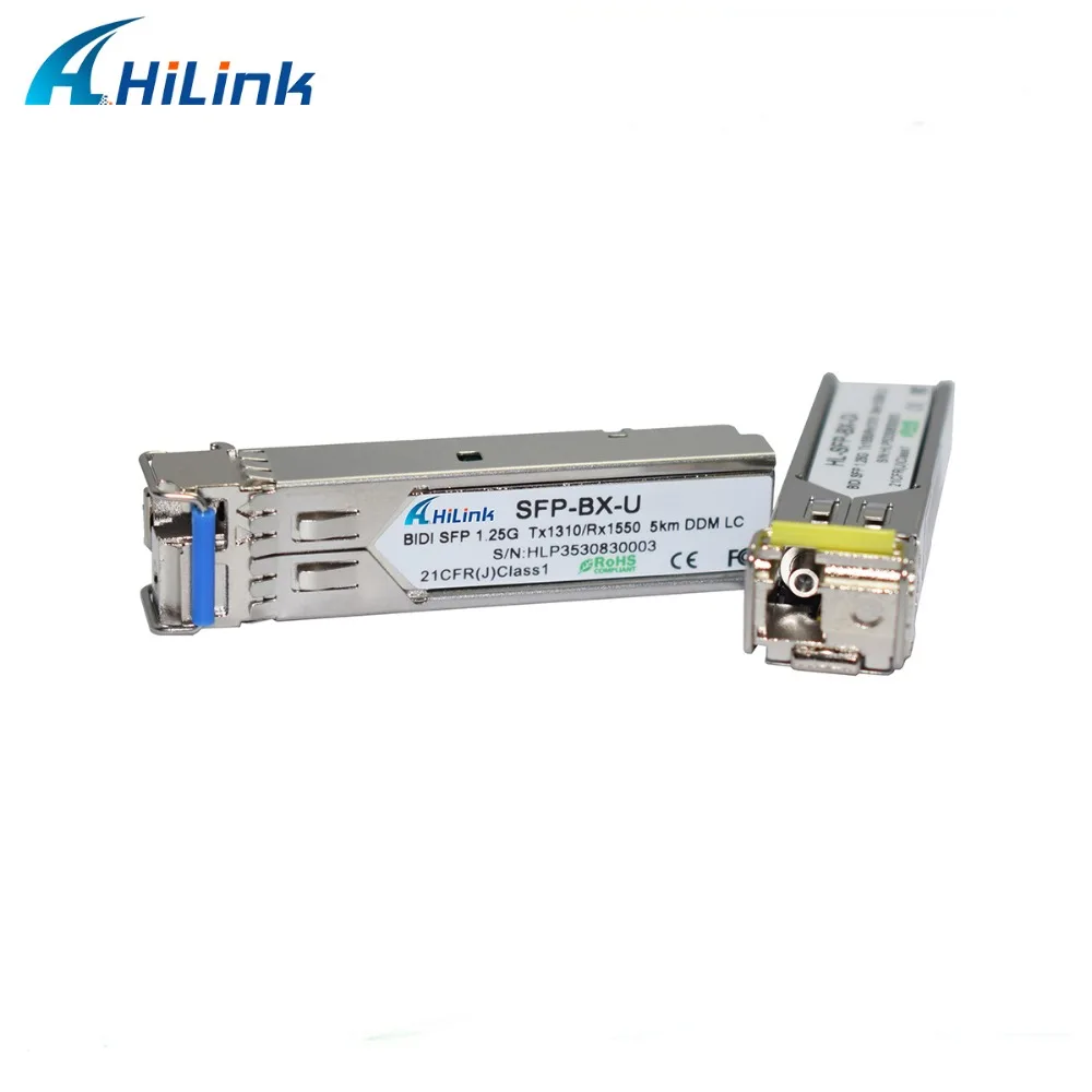 15 пар: HL GLC BX U/D 5D 1 25 г BiDi SFP 5 км SC/LC DOM/DDM 1310/1550 нм|Оптоволоконное оборудование| |