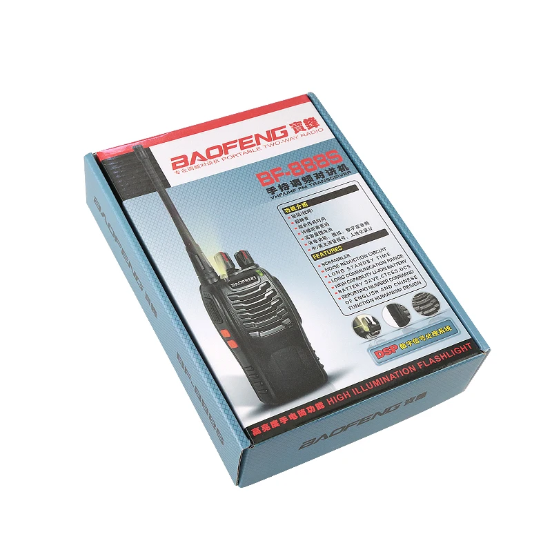 BaoFeng BF-888S UHF 400-470 МГц Портативный 2-полосная домашнее Ham радио | Мобильные телефоны и