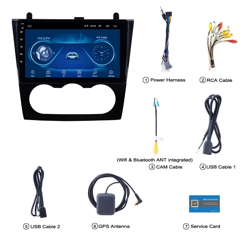 Ectwodvd 9 дюймов Andriod 8 1 Автомобильный gps навигация для Nissan Teana Altima (MT) 2008 2012