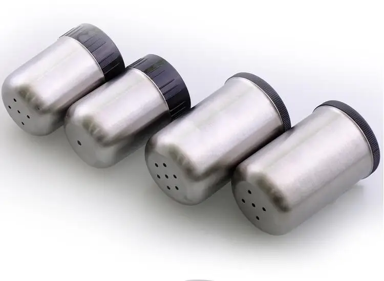 1 шт. Нержавеющая сталь магнитный Набор горшочков солонка соль перец бутылочка