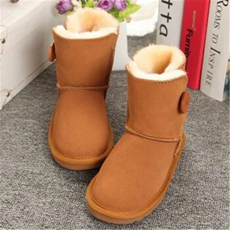 Сапоги для маленьких девочек непромокаемые сапоги мальчиков и зимняя обувь