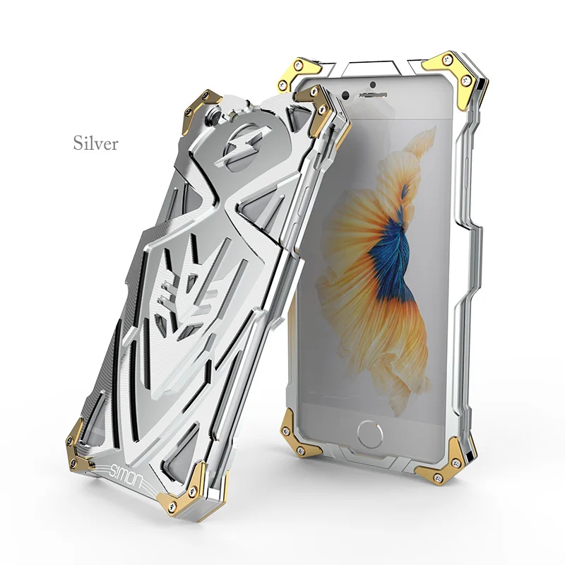 Роскошный чехол Thor 2 0 II для iPhone 7 Plus металлический алюминиевый Прочный