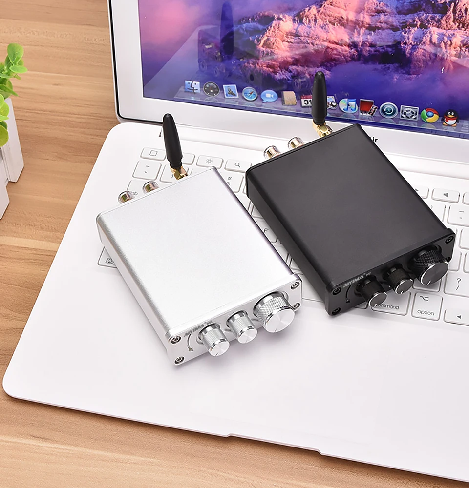 AIYIMA мини TPA3116 Bluetooth 5,0 усилитель мощности HiFi Звук Amplificador стерео домашний аудио усилитель с высокими басами