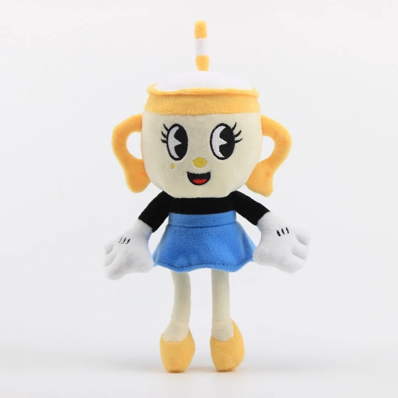 Cuphead плюшевые куклы игрушки мугман чаша Мягкие мягкие милые Мультяшные Кукла