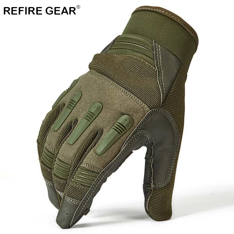 

ReFire Gear уличные Верховые перчатки мужские армейские перчатки для езды на велосипеде с полным пальцем мужские Пешие прогулки Пейнтбольные пе...