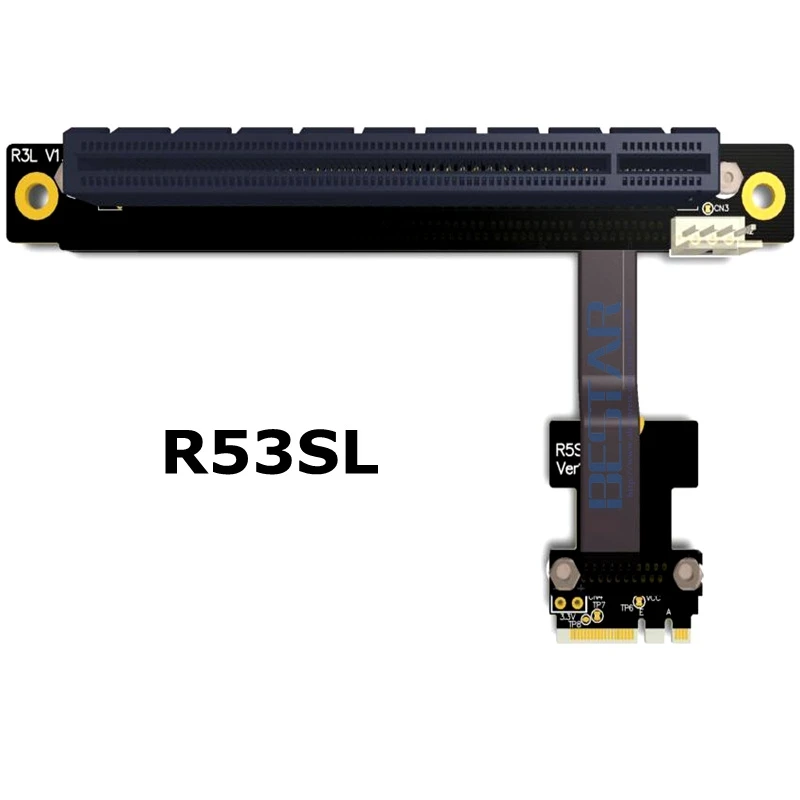 Riser M.2 wifi A.E ключ к PCIe x16 16x удлинитель адаптер карта Райзер кабель 5 см 80 Gen3.0 Key A + E M2
