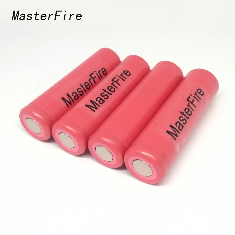

MasterFire 18PCS/LOT 100% Original Sanyo 18650 UR18650w2 3.7V 1500mah Rechargeable Battery Lithium Batteries For Flashlights