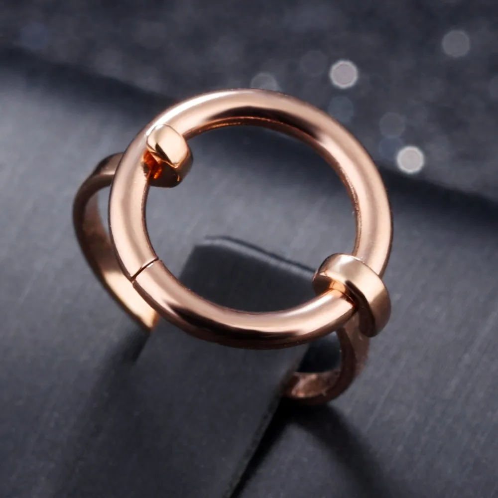 Творческий Нержавеющая сталь Кольца для Для женщин никогда не увядает женский