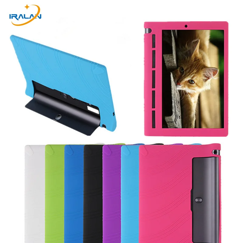 Горячая Мягкая силиконовая задняя крышка чехол для lenovo Yoga Tab 3 10,1 X50L X50F X50M YT3-X50L небьющееся защитное покрытие+ стилус
